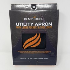 Blackstone 3047 Utility Apron, Cotton, Black New