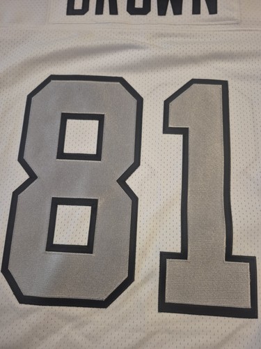 Mitchell & Ness Authentic Tim Brown Oakland Raiders Jersey Men’s 3XL NWT - Picture 11 of 13