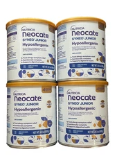 4 cans NEOCATE Jr Junior Hypoallergenic Formula 14.1oz Expires 2/2026