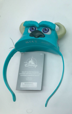 NWT Disney Parks Pixar Monsters Inc Light Up Sulley Ear Headband Disney Parks Pixar Monsters Inc Light Up Sulley Plastic Ears  main image 4