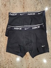 New Men's NIKE Set Of 2 Dri Fit Cotton Blend Trunks Size S