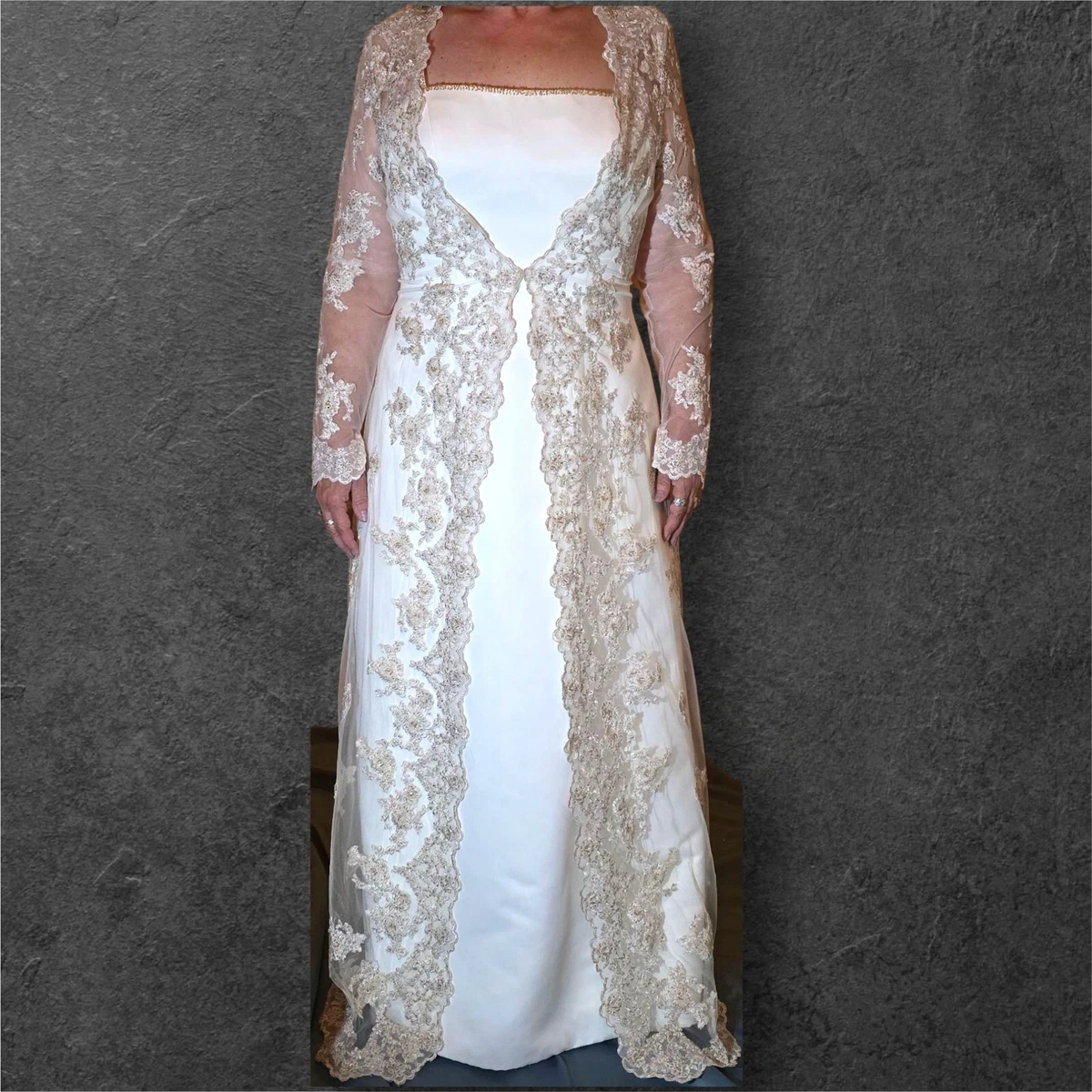 Oleg Cassini A-Line Wedding Dresses for sale | eBay