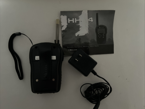 Midland HH54 Portable Emergency Weather Radio &Power Cord. Public Alert - Picture 8 of 18