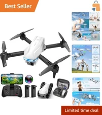 Compact Drone with Optical Flow & Gesture Camera - Perfect for Little Aviators