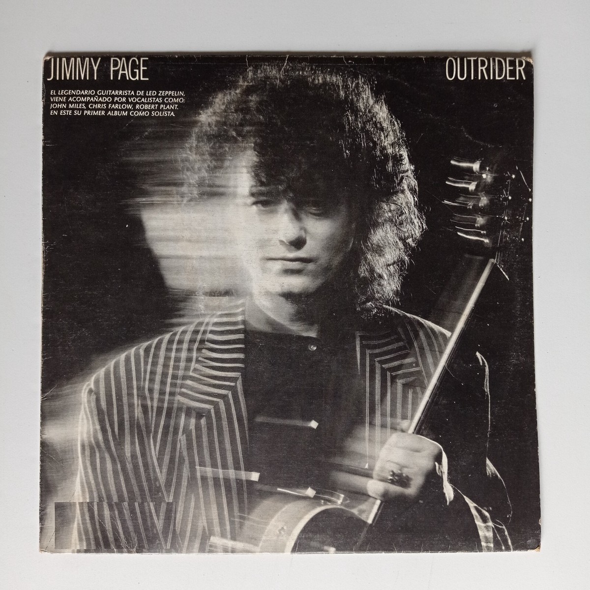 JIMMY PAGE★Outrider EU Geffen オリジナル Jimmy Page – Outrider [1988] Vinyl LP Blues Hard Rock Geffen