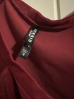 2 Piece Torrid Sleep 2X Velvet Velour Wine Red Set Butter Soft, Lovely HTF — photo 4