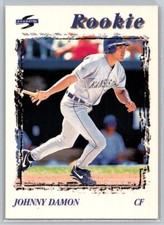 💎1996 Score Baseball Dugout Collection #223 Johnny Damon - Kansas City Royals💎