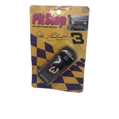 Dale Earnhardt 3 Diecast 1995 NASCAR Pit Stop Black Chevrolet Sealed Vintage Toy