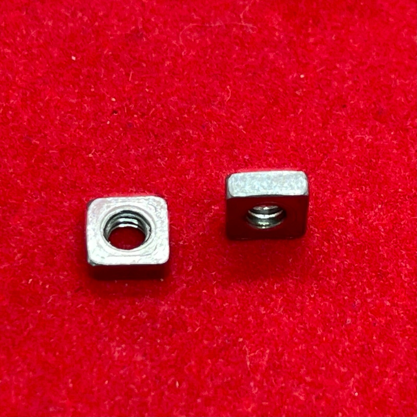 632 Square Machine Nuts Steel UNC Coarse Qty 100 eBay