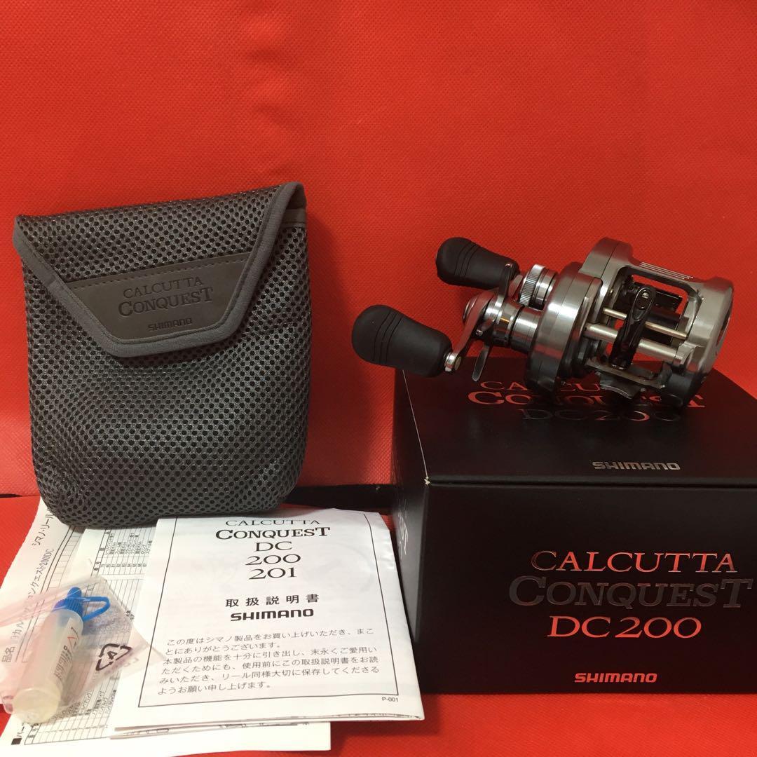 リール SHIMANO CALCUTTA CONQUEST DC200 Amazon.com : SHIMANO 20 Calcutta Conquest DC 200HG Right