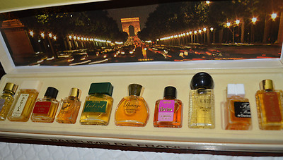 Parfums de Paris - Made In France - 10 Miniature Perfume Bottle