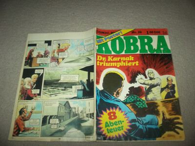 COBRA COMIC BOOKLET NO.26 + POSTER