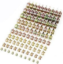 10 motorcycle vacuum fuel hose lines with silicone hose clamps