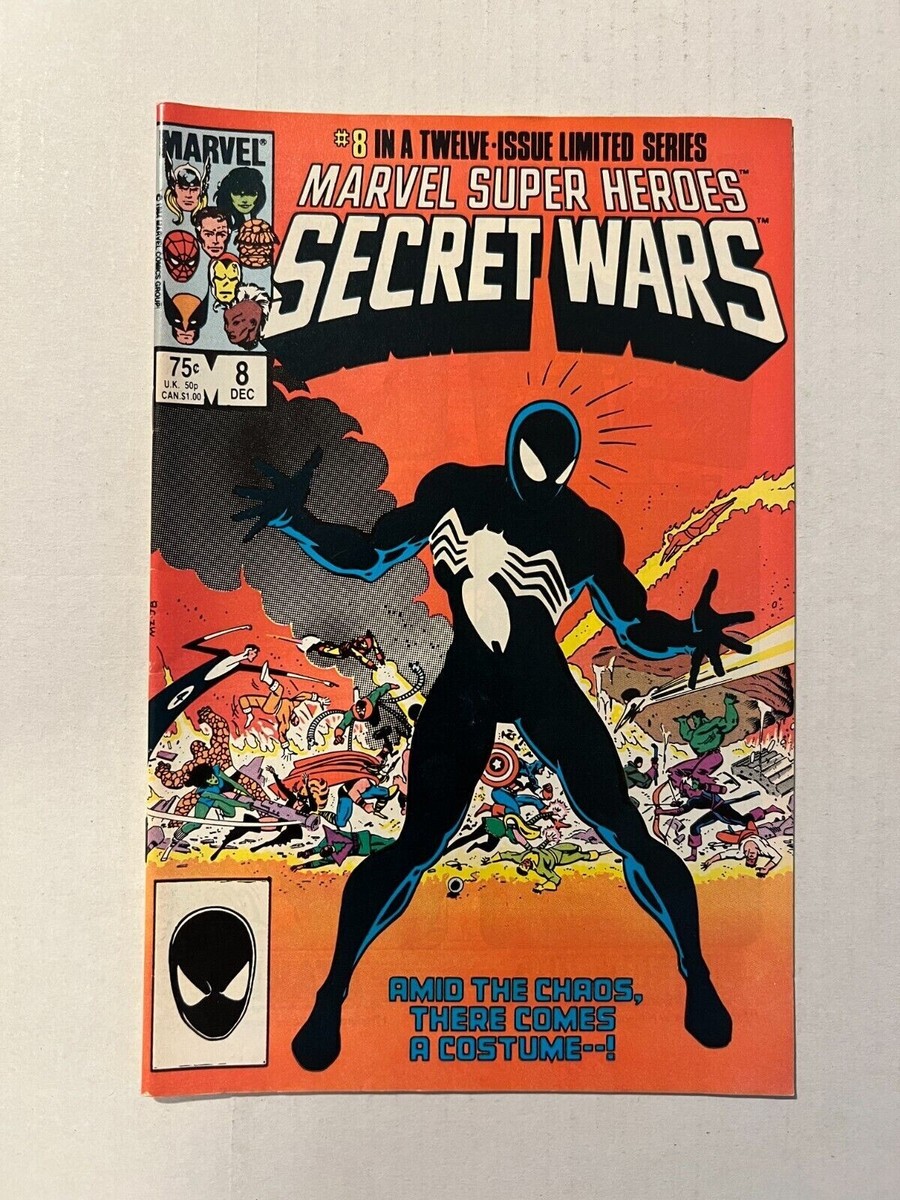 MARVEL SUPER-HEROES SECRET WARS #8 ORIGIN OF THE SYMBIOTE MIKE