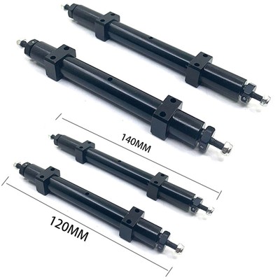 Metall Rear Wheel Axle  1/14 RC Tractor Trailer Truck Auto 120/140mm fürTamiya