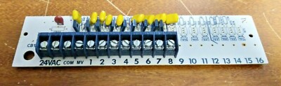 10x 24vac 8 Channel Triac Based Relay Driver Board - lot of 10