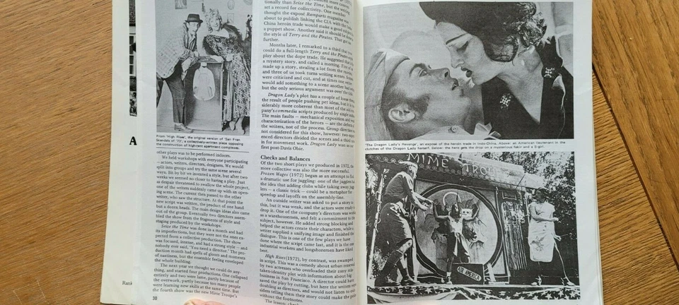 Theatre Quarterly Magazine 1975 - San Francisco Mime Troupe etc.... - Image 4 of 4