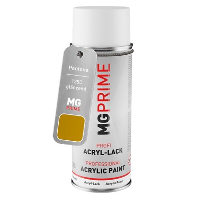 Pantone 125C Yellow Spraydose 400 ml glänzend schnelltrocknend