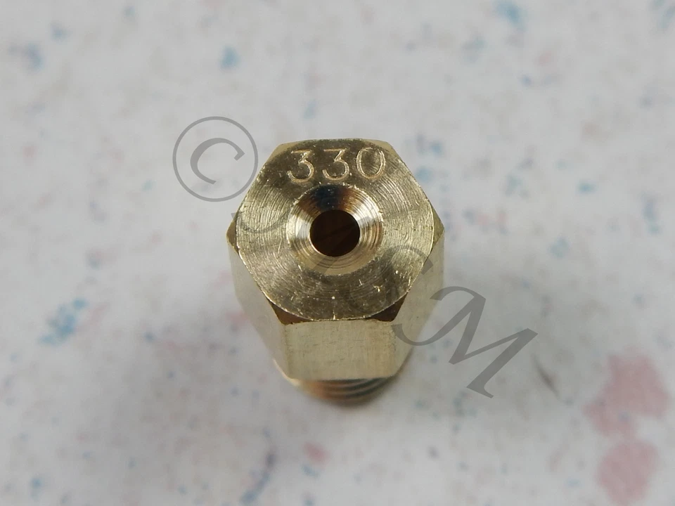 CARBURADOR CARBURADOR YAMAHA K&L MIKUNI NUEVO 4/042 GRAN HEXAGONAL JET PRINCIPAL #330 18-4443 Foto 3 de 4