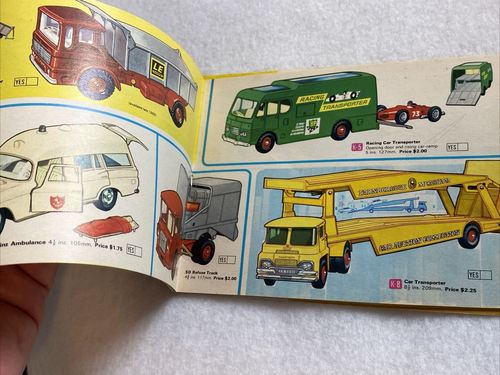 Matchbox Seconda Edizione 1969 Catalogo Giocattoli Accessori Auto - Foto 8 di 15