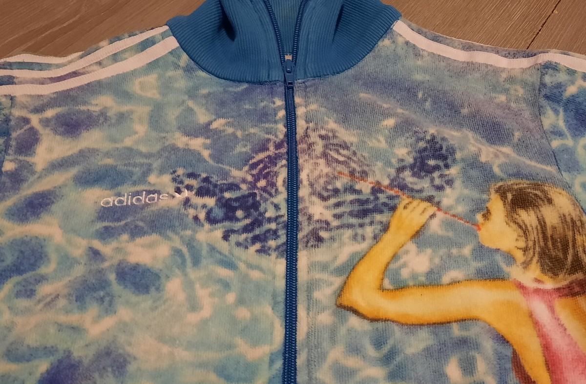 Adidas Originals Calendar Girls July 83 tracksuit jacket zip sz (2  