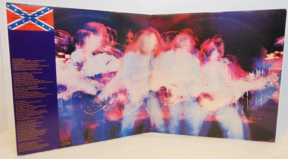 Outlaws–Bring It Back Alive - 1978 Arista 2x Southern Rock Vinyl LP - EX/VG+ Foto 3 de 4