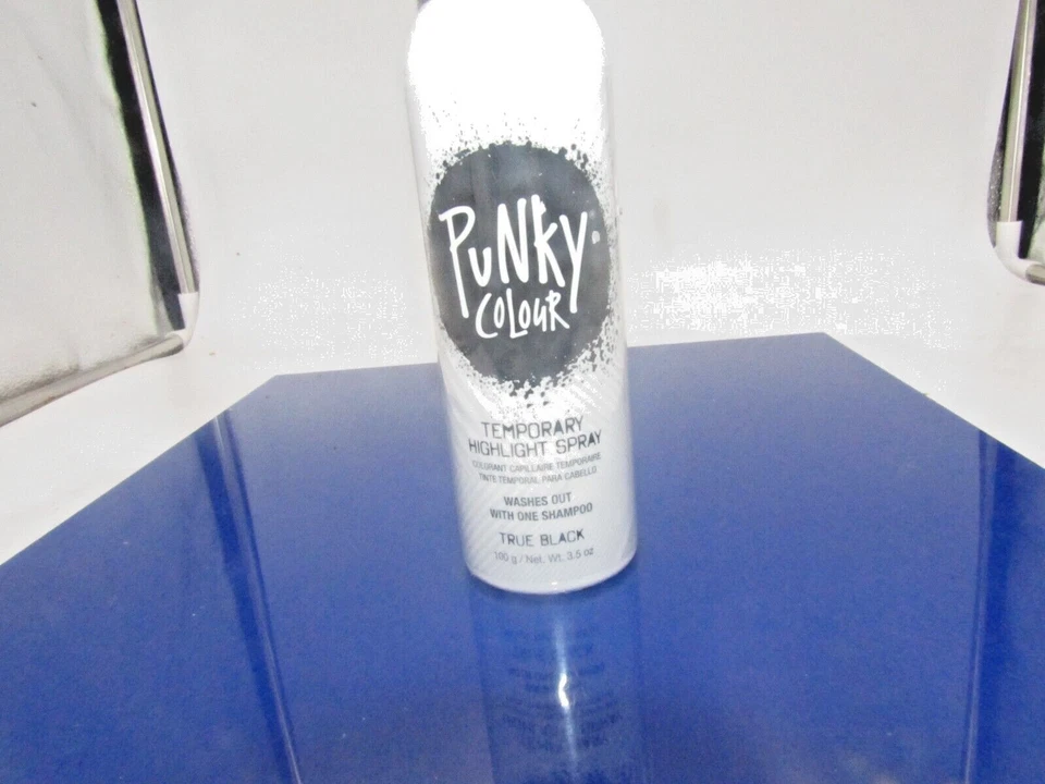 Spray resaltado temporal Punky Color True Black 3,5 FL oz. Foto 2 de 4