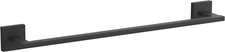 Kohler K-23284-BL Square-Towel Bar  Matte Black  18" Towel Bar  OPEN BOX