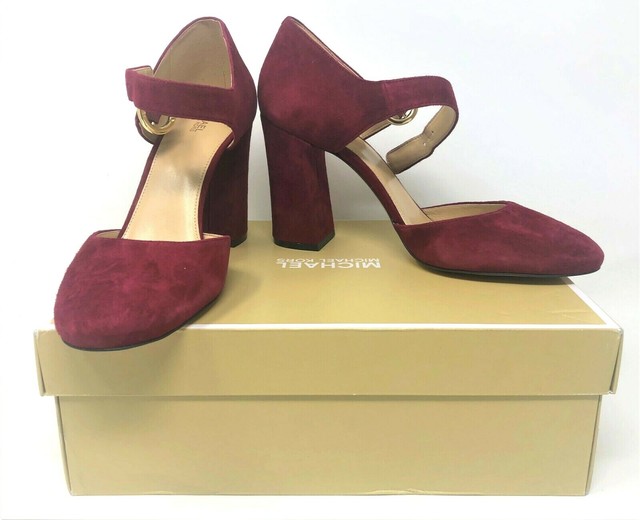 michael kors maroon shoes