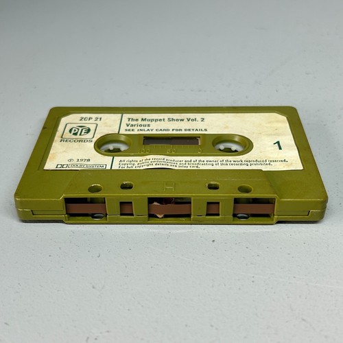 Vintage The Muppet Show 2 Audio Cassette Tape 1978 - Picture 11 of 14