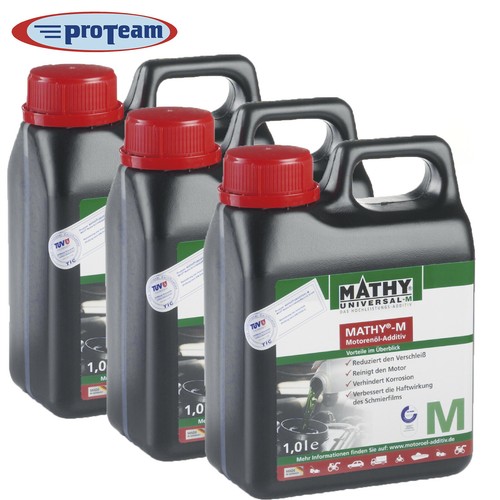 Aceite de motor aditivo Mathy® M 0,5 L.- 20 L. Cuidado, protección del motor, menos fricción - Imagen 6 de 60