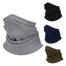 Winter Neck Warm Gaiter Windpoof Fleece Sports Face Mask Scarf for Cold Weather