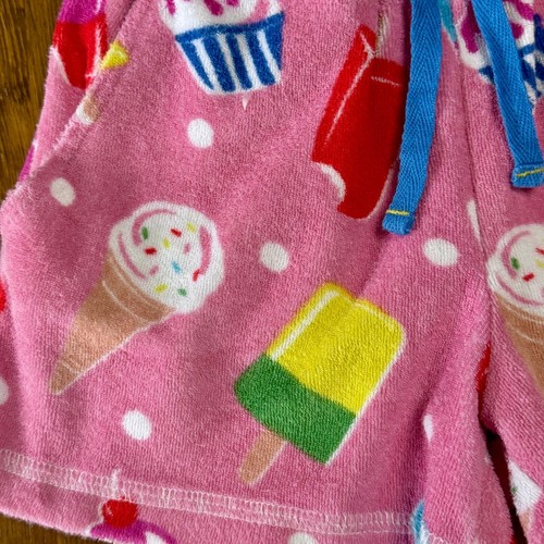 MINI BODEN Ice Cream Terry Shorts Girls 7 122cm Pink Popsicle Toweling Short - Picture 3 of 5