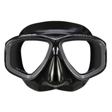 Maske Sub Abalon Schwarz Omer Angeln Apnoe Silikon Gehärtetes Glas Meer Maske
