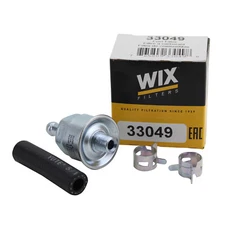 WIX 33049 Fuel (Complete In-Line) Filter For Ford Lincoln Mercury Std Asp