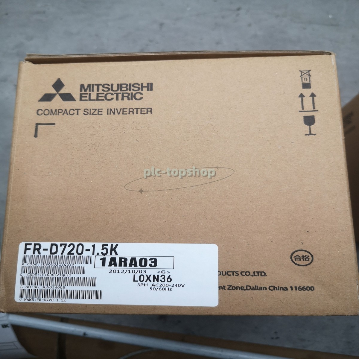 Brand New Mitsubishi Inverter FR-D720-1.5K FRD7201.5K Fast Ship 