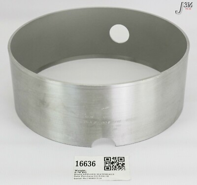 16636 APPLIED MATERIALS Untere Futter, 250MM Gaszug Ventil, Sphärisch 0021-03065