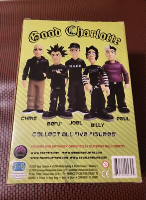 SEG Good Charlotte- Paul Figure and Artwork 2004 | eBay