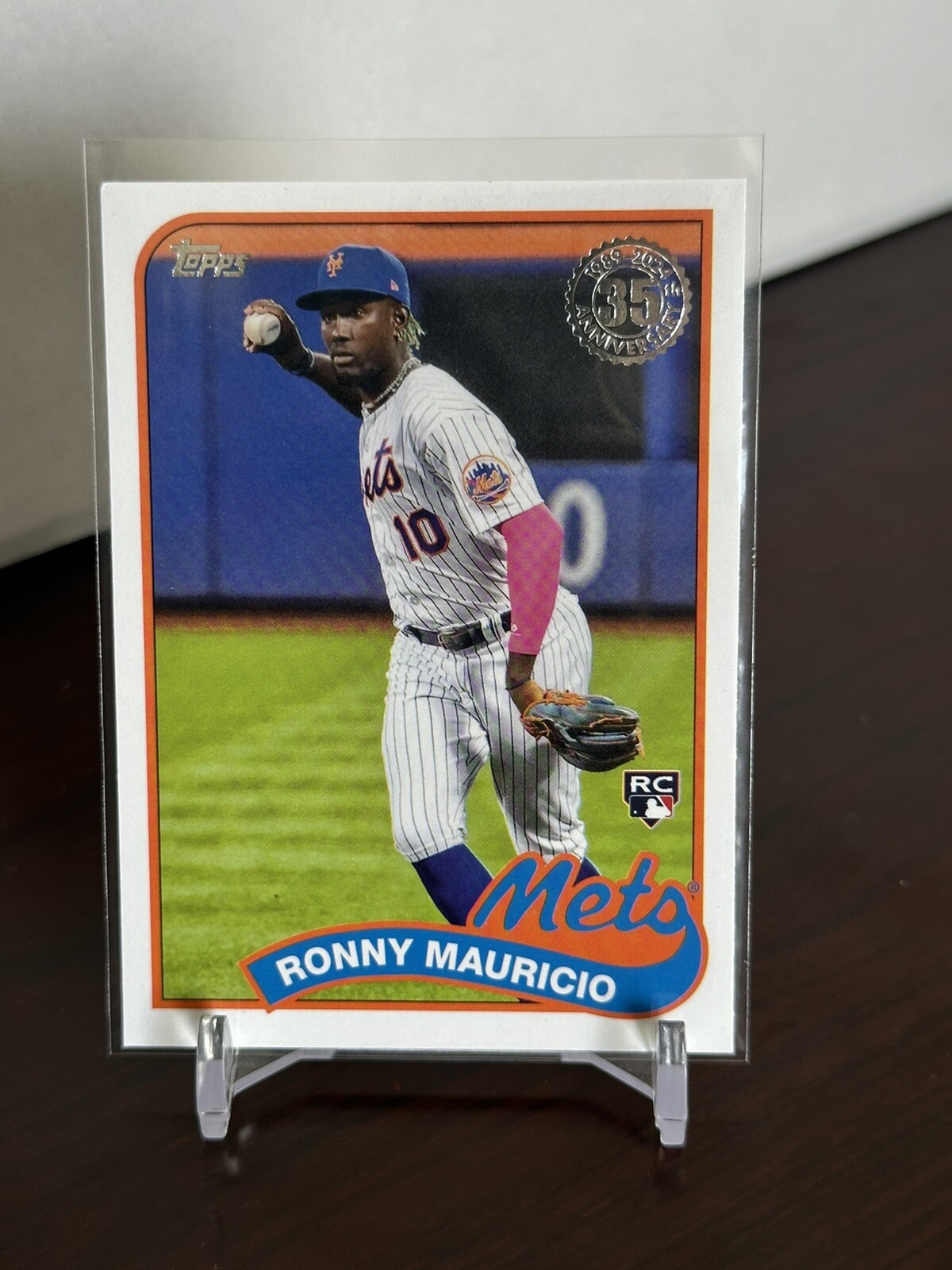 2024 Topps Series 1 Ronny Mauricio RC 35th Anniversary 1989 Insert #89B-93