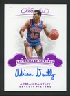2018-19 ADRIAN DANTLEY 03/20 AUTO PANINI FLAWLESS LEGENDARY SCRIPTS AUTOGRAPHS