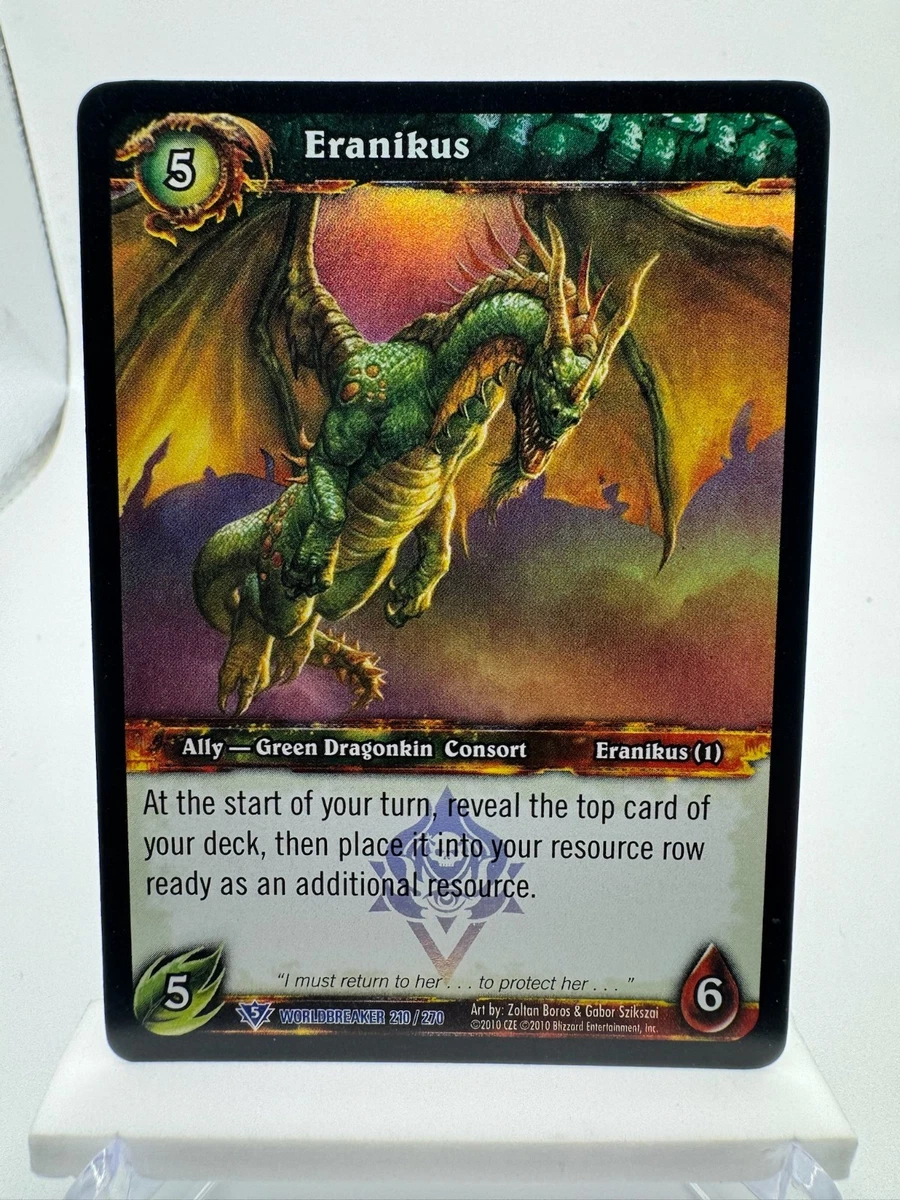 World of Warcraft TCG Worldbreaker Individual Collectible Card