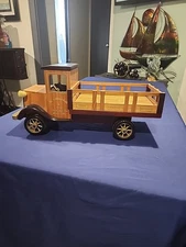 VTG Crafted - D. Ghiradelli & Sons Chocolate Co. B12 Wooden PICK-UP TRUCK -1 Pc