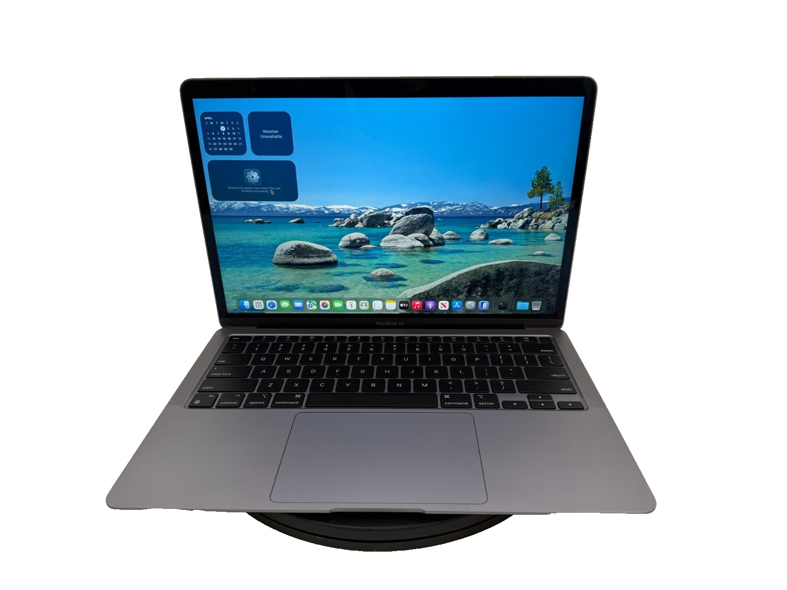 MacBook Air 10,1 (2020) Space Gray-Apple M1-8GB Ram 256GB NVME SSD OS Tahoe