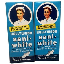 Vintage Hollywood Sani-White Shoe Cleaner For All White Shoes Sneakers