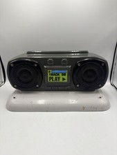 Novelty Retro Fibre Glass Boombox Display Prop Piece W/ Euro Tec 8 OHMS Speaker