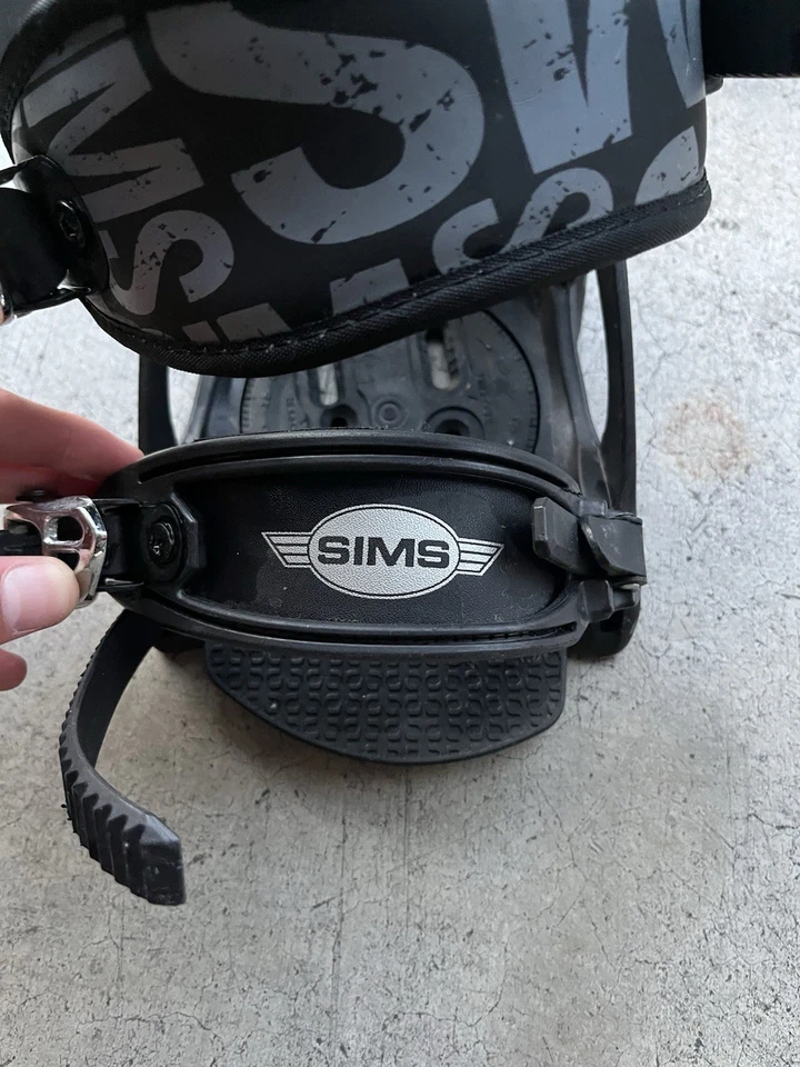 Fijaciones de snowboard Sims vintage para hombre (talla pequeña-mediana) usadas-excelente estado Foto 4 de 4