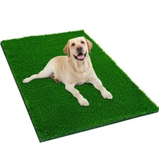 39" x 31" Dog Grass Pee Pads, Thickened & Encrypted Grass Pad for Dog Potty,