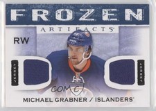 2014 Upper Deck Artifacts Frozen Blue Jersey/Jersey Michael Grabner #FA-MG 2d8