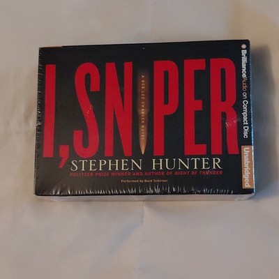 I, Sniper by Stephen Hunter Unabridged Audio CD Brilliance Audio Bob Lee Swagger