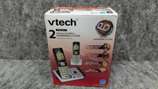 VTech 2 Handset Cordless Telephone Answering System CS6729-2 W/Caller ID 🔥NEW🔥